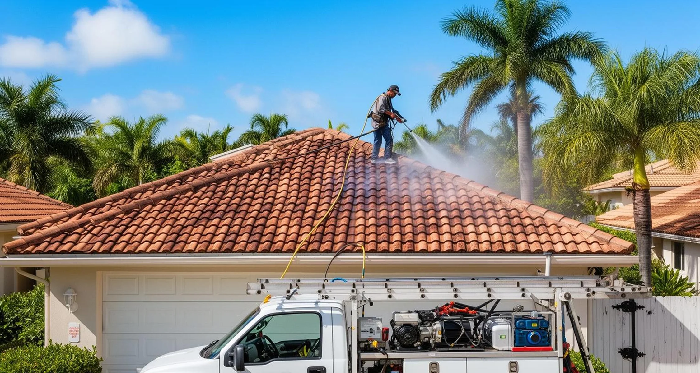 House washing in Palm Beach County