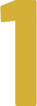 Golden number one on black background by 911 Property Services
